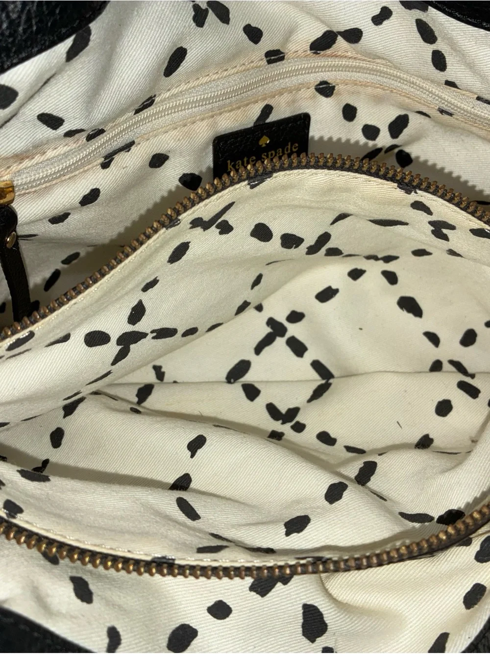 kate spade pebbled leather